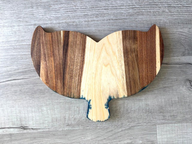 Whale Tale, Cutting/Charcuterie Board, Acacia Wood