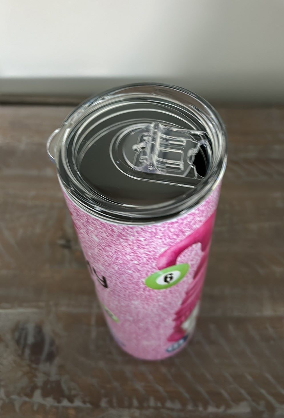 Travel Cup/Tumbler, Lucky Bingo Cup, Gnome, Pink