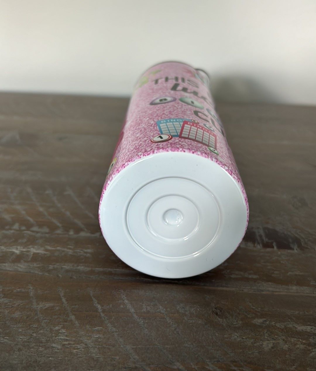 Travel Cup/Tumbler, Lucky Bingo Cup, Gnome, Pink