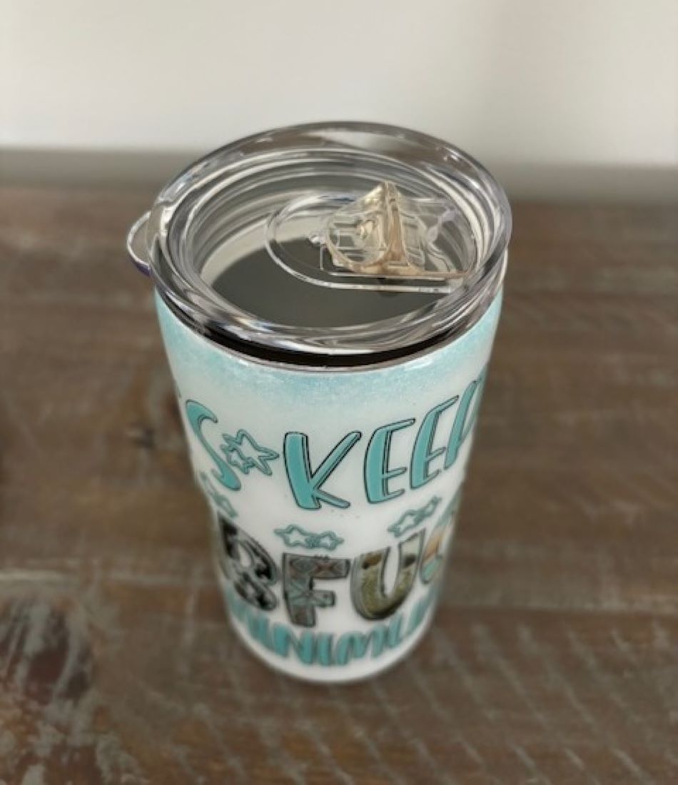 Let's Keep The Dumbfuckery To A Minimum Today, Stainless Steel Slim Duozie