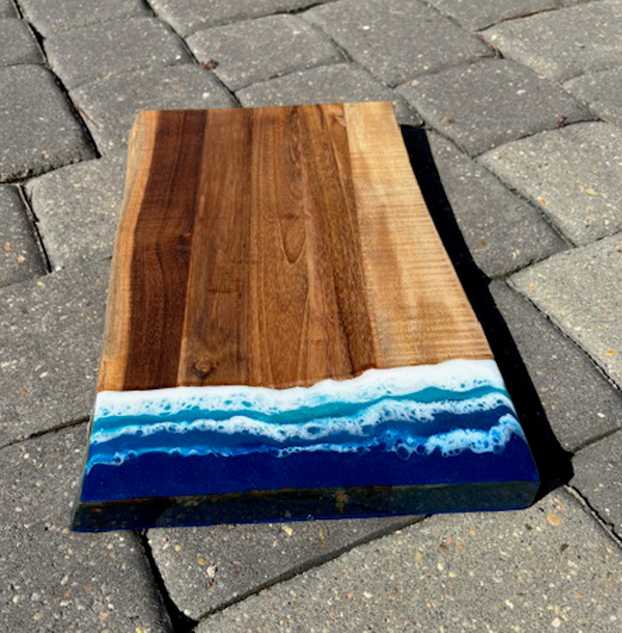 Foamy Ocean Charcuterie/Cutting Board, Heavy