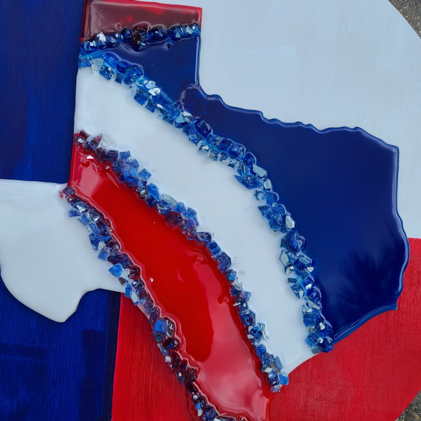 State of Texas, Geode Wall Art