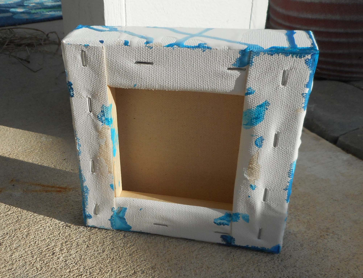 Mixed Media, 3-D Seahorse Wall Art, 6x6