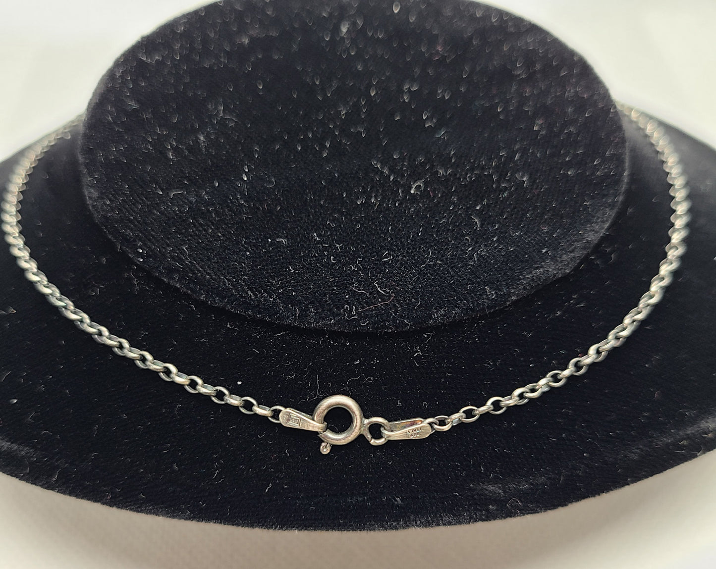 White Buffalo and Turquoise Bar Necklace, Sterling Silver