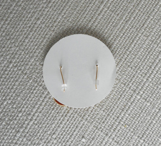 Red Carnelian Earrings, 14kt Gold Filled, French Hooks