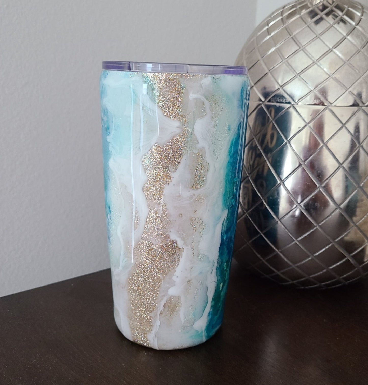 Drink In My Hand Tumbler, Double Wall, Straw & Cleaner