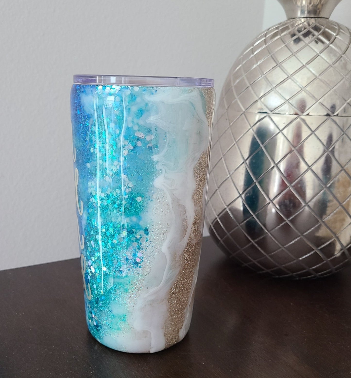 Drink In My Hand Tumbler, Double Wall, Straw & Cleaner