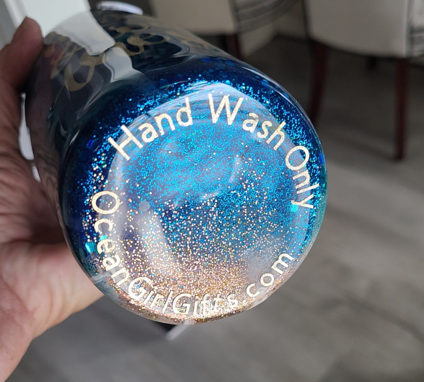 Drink In My Hand Tumbler, Double Wall, Straw & Cleaner