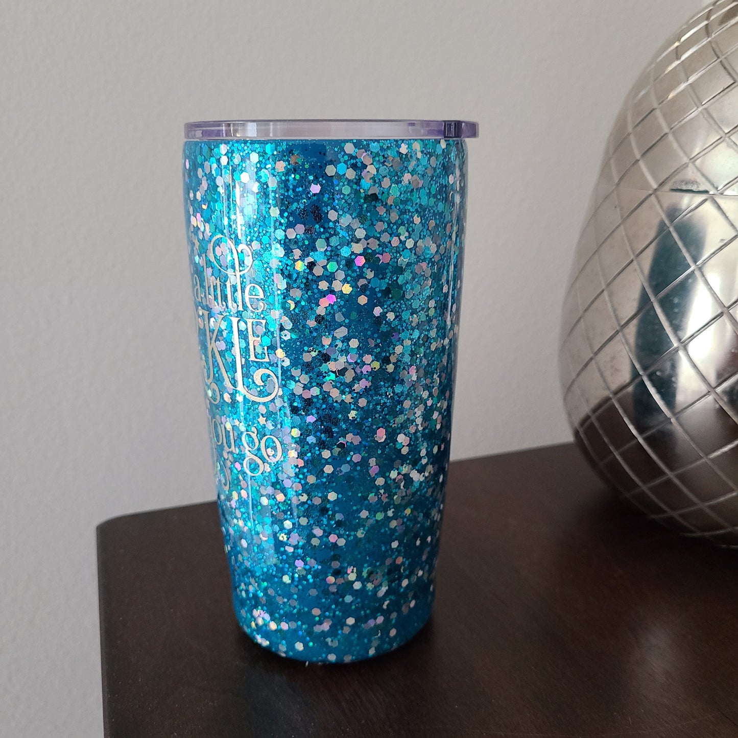 20oz Drinking Tumbler, Leave a Little Sparkle Wherever You Go
