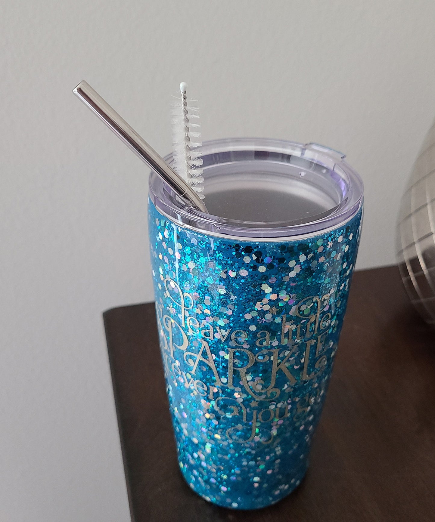 20oz Drinking Tumbler, Leave a Little Sparkle Wherever You Go