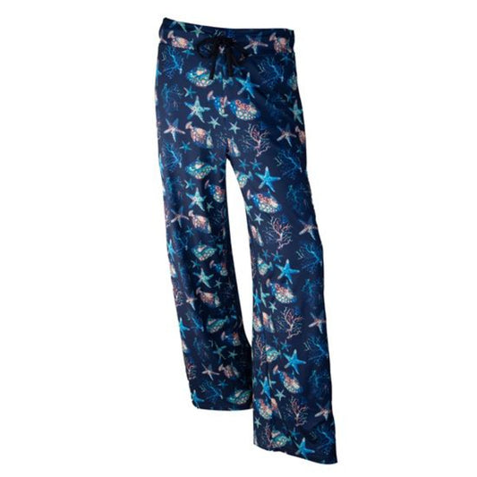 New! Amanda Blu P'jama Rama Super Soft! SLEEPWEAR WITH FUN, BOLD, AND CHIC PRINTS LET YOU SHOW OFF YOUR PERSONALITY IN COMFORT. Elastic Waistband with drawstring closure Easy Care Fabric, Machine Wash Cold, Tumble Dry Low 92% Polyester; 8% Spandex