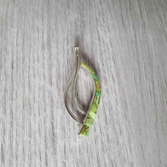 Orvil Jack Turquoise Pendant, Gertrude Zachary