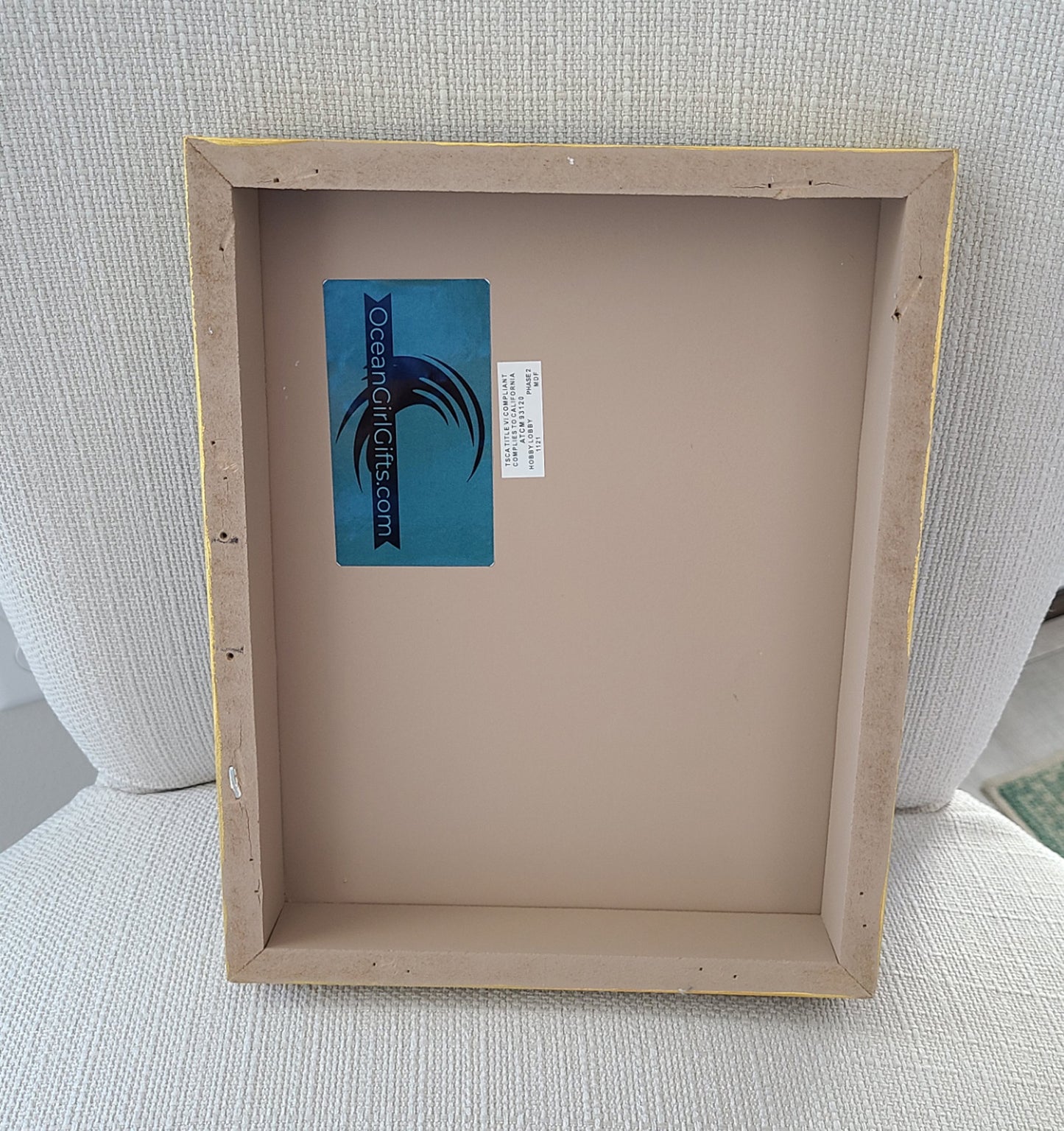 Crushed Glass Seahorse, Underwater Scene Artwork