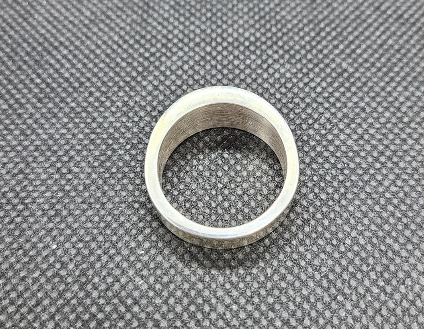 Wild Horse Inlay Ring, Sterling Silver, Unisex Size 9,