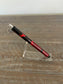 Bulldog Theme, Gel Ink Writing Pen, Black and Red