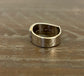 Inlay Ring, Unisex, Earth Tones, Size 8.5