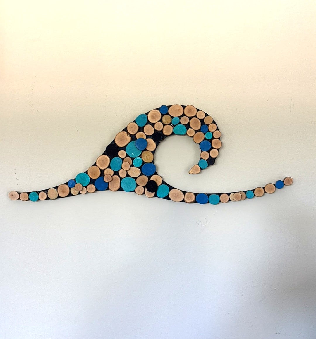 Wall Art, Wood Wave, Wood Slices