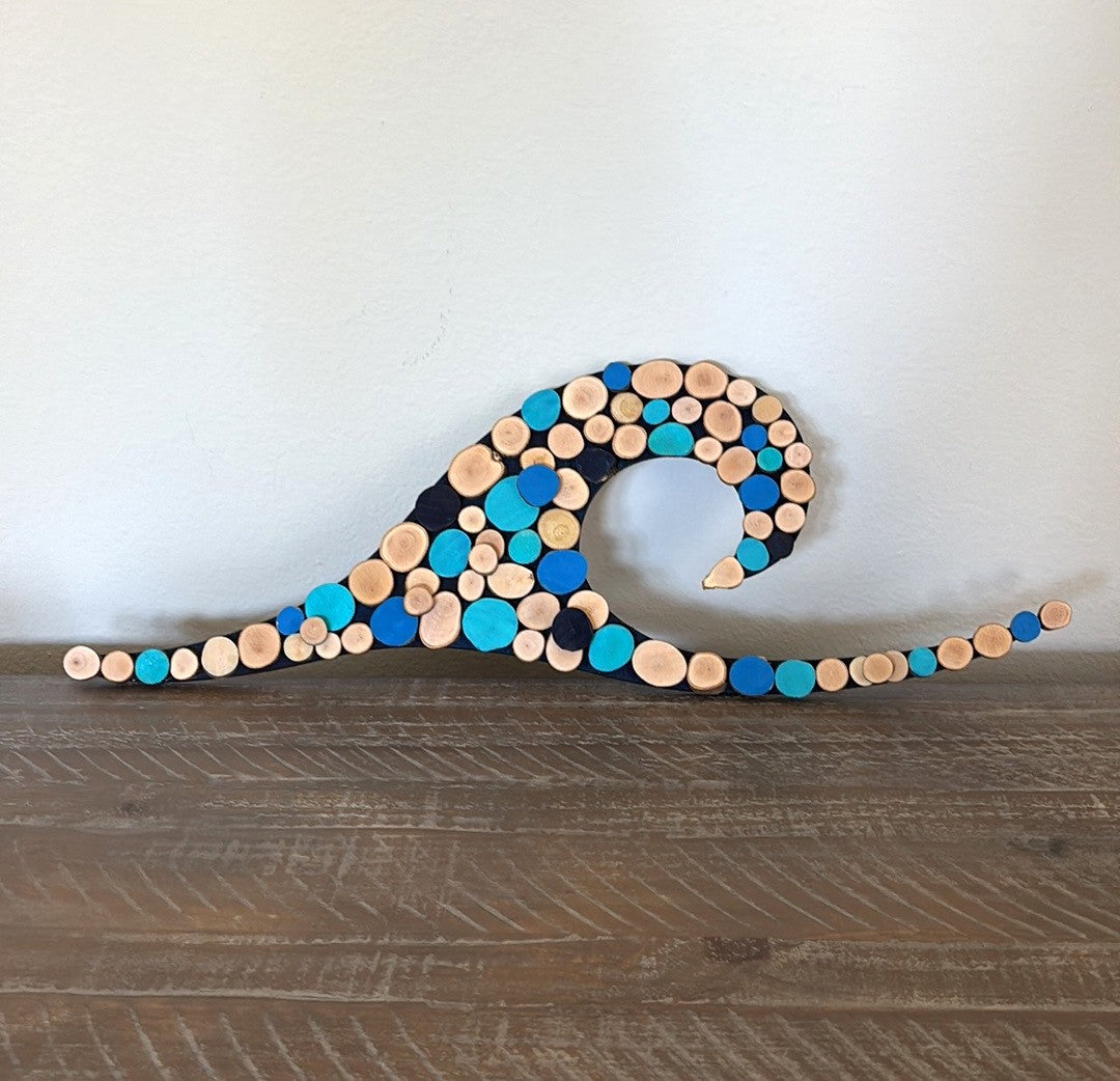 Wall Art, Wood Wave, Wood Slices