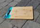 Small Bamboo Cutting Board With Ocean Theme