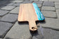 Foamy Ocean Cutting Board, Acacia Wood and Resin
