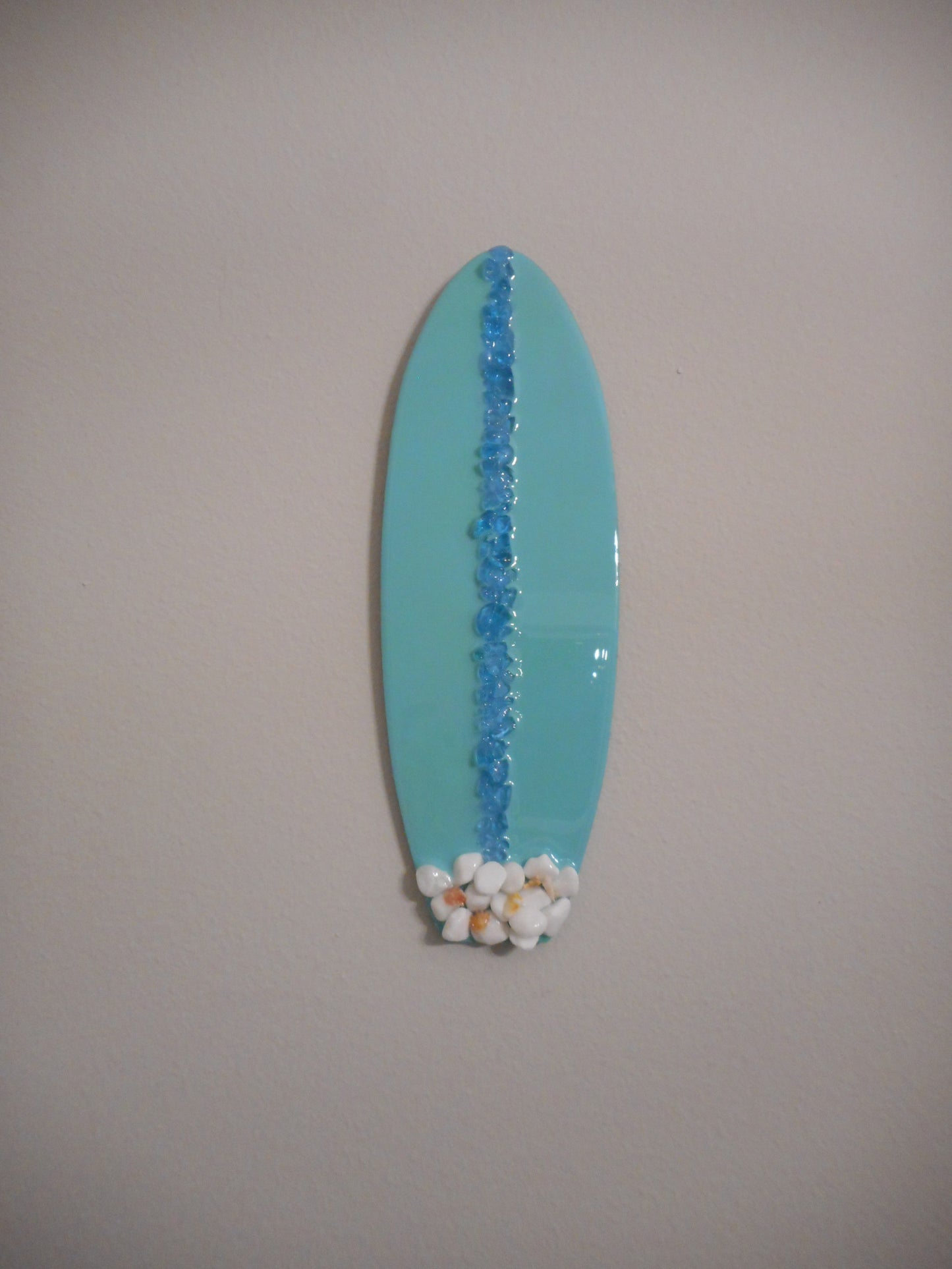 Surf's Up, Resin Surfboard Wall Art, 14 Inches